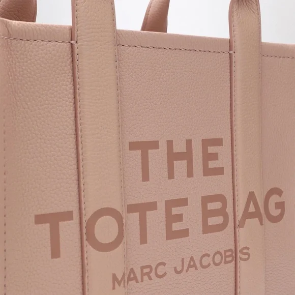 Marc Jacobs Rose Pink Medium Leather Tote Bag NEW! - Picture 12 of 14